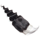 Lolly Hair Virgin 9A Raw Indian Human Hair Loose Deep Wave Weaves 4 Bundles with Lace Closure with Baby Hair : LOLLYHAIR