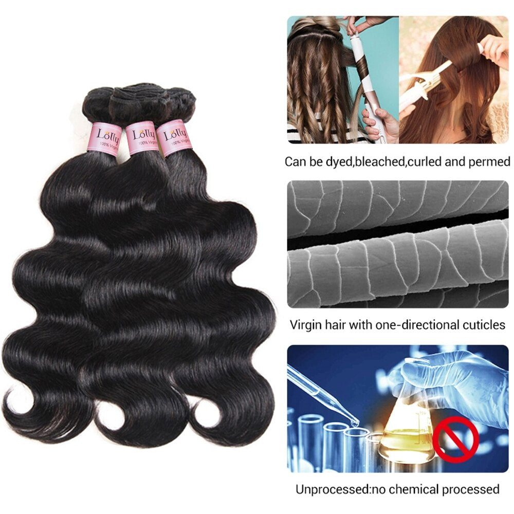 Body Wave Human Hair Bundles with 613 Frontal Ombre Bundles with 13x4 Blonde Transparent Frontal Remy Hair Extensions