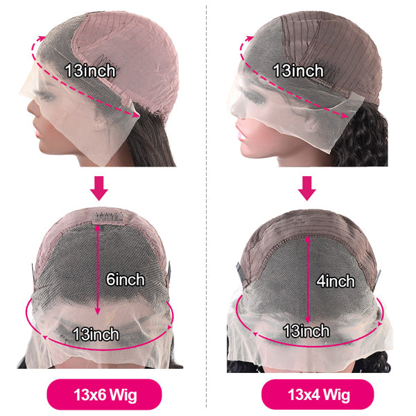 Honey Blonde Body Wave Wig Colored Wigs for Black Women 13x4 Frontal Wig - LollyHair