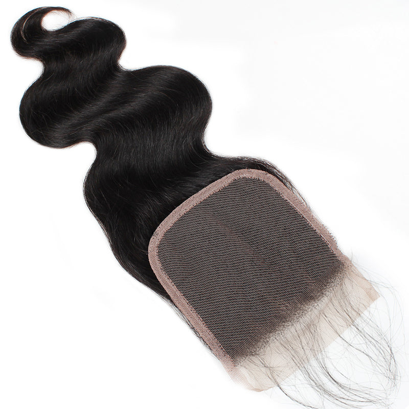 Lolly Virgin Malaysian Body Wave Hair Bundles Weaves With Lace Closure 9A : LOLLYHAIR