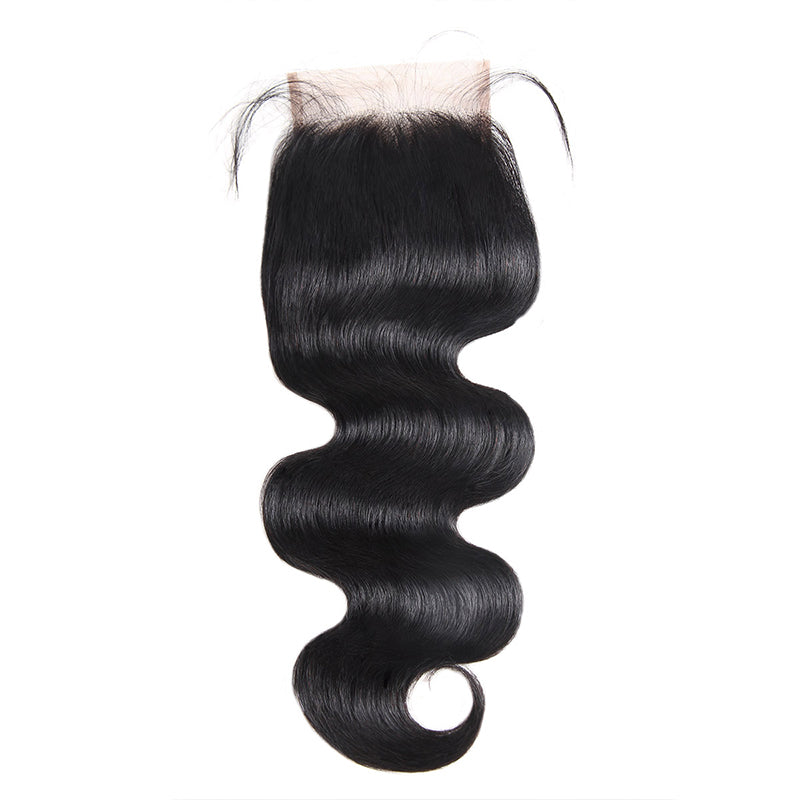 Lolly Virgin Malaysian Body Wave Hair Bundles Weaves With Lace Closure 9A : LOLLYHAIR