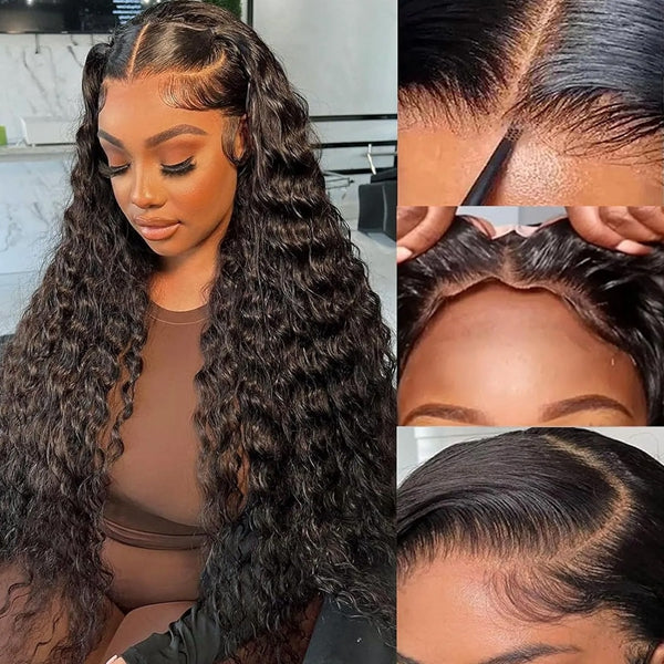 [30"=$189] Lolly 30inch 36inch Long Body Wave Glueless Wear Go Wig 13x4 HD Lace Front Wigs Pre-plucked Bleached Knots Human Hair Wigs Flash Sale