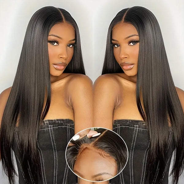 Ship In 24 Hours - Lolly 13x4 HD Glueless Lace Front Wig Straight / Body Wave Ready to Wear Pre Plucked Pre Bleached Knots Pre Cut Lace Wig Flash Sale