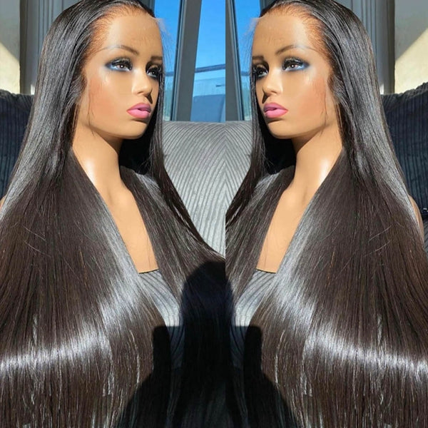 Lolly 13x4 13x6 HD Lace Front Wigs Pre Plucked Tiny Knots Straight Wear Go Human Hair Wigs