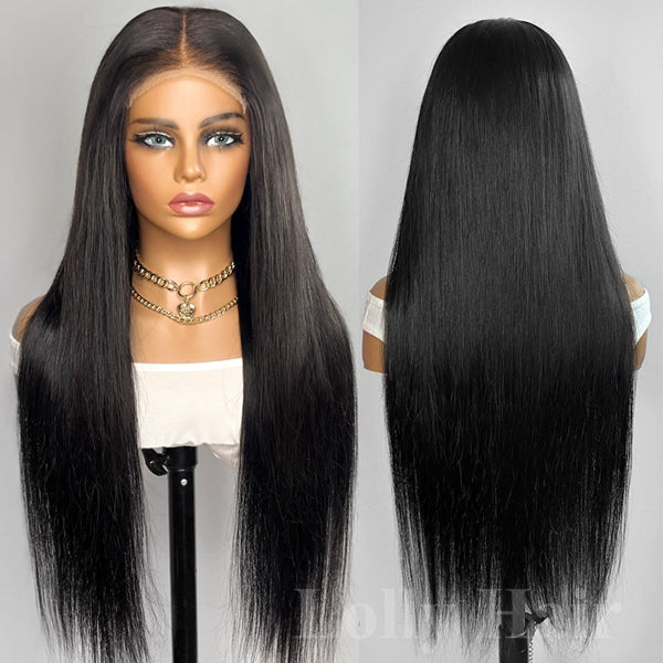 Lolly Flash Sale 4x4 5x5 7x6 Pre-Cut Lace Closure Wig 13x4 Lace Front Wig All Texture Pre Plucked Human Hair Wigs