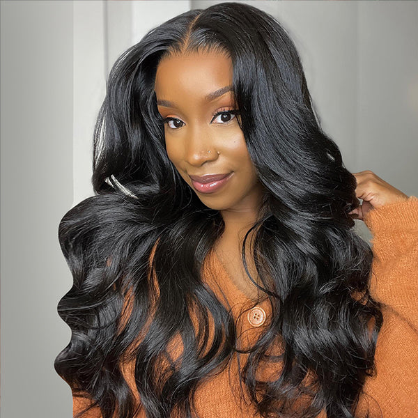 Lolly Glueless 13x4 Wear Go HD Lace Front Wigs Pre Plucked Bleached Kn ...
