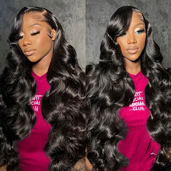 [30"=$189] Lolly 30inch 36inch Long Glueless Wear Go 13x4 HD Glueless Lace Front Wigs Pre-plucked Bleached Knots Human Hair Wigs Flash Sale