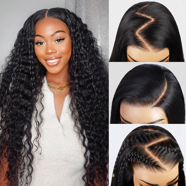 Lolly 30 32 Inch 13x6 HD Transparent Lace Front Wigs 250% Density