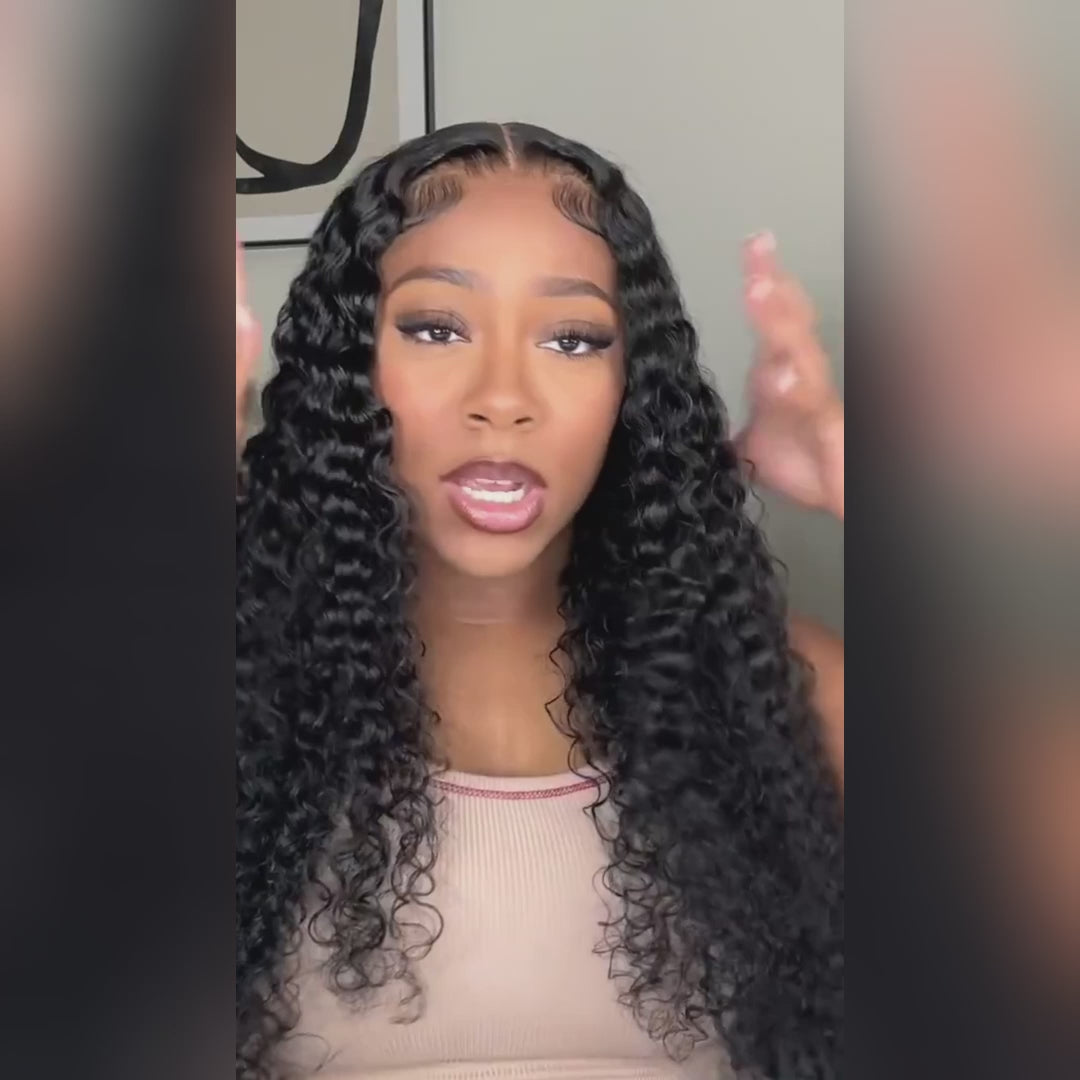 Lolly Deep Wave 7x6 Parting Max Glueless Wigs Pre-everything Wear
