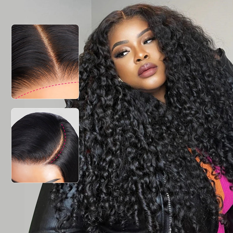 250 Density 13x6 Hd Lace Frontal Wigs 30 32 Inch Water Wave Human