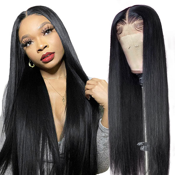 Lolly Straight Hair 13x4 Lace Front Wig 100% Remy Human Hair Wigs - LollyHair