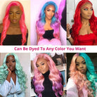 Hd Transparent 613 Body Wave Blonde 13x4x1 Lace Front Human Hair Wigs - LollyHair