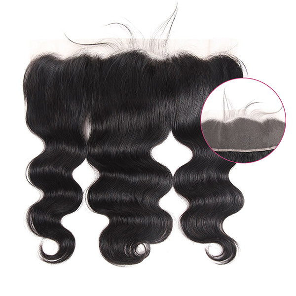 13x4 Body Wave Lace Frontal Closure 22 24 inch HD Transparent Lace Frontal - LollyHair