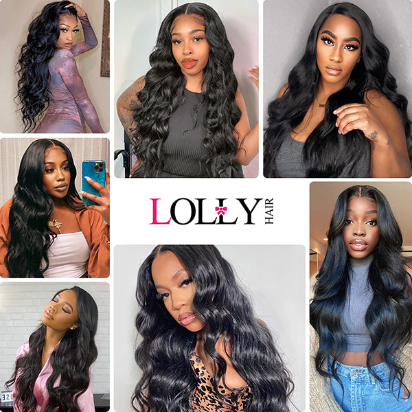 13x4 Body Wave Lace Frontal Closure 22 24 inch HD Transparent Lace Frontal - LollyHair