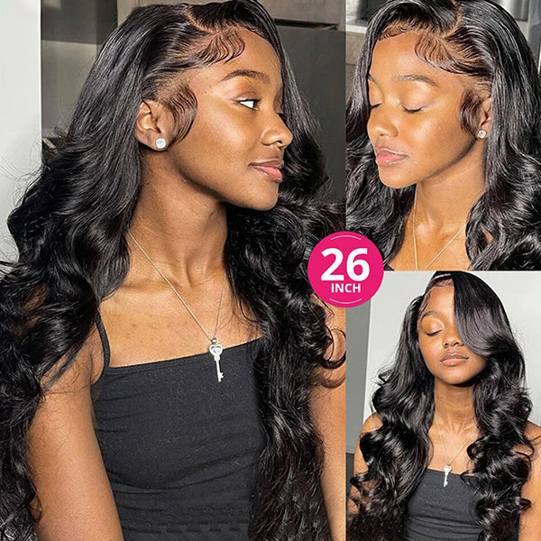 13x6 Lace Front Wigs 30 32 inch Body Wave Wigs Glueless Human Hair Wig