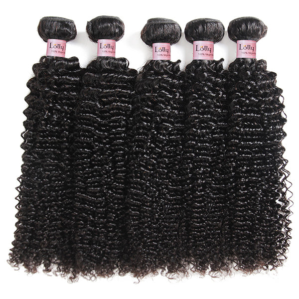 Kinky Curly bundles Human Hair Weave Brazilian Hair Extensions - LollyHair