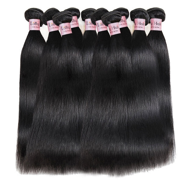 Wholesale Straight Human Hair Weave Bundles 100% Unprocessed Human Hair - LollyHair