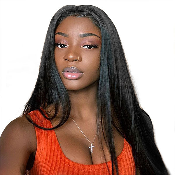 13x4/13x6 Straight Lace Front Human Hair Wigs for Women 250 Density Brazilian Closure Wigs - LollyHair