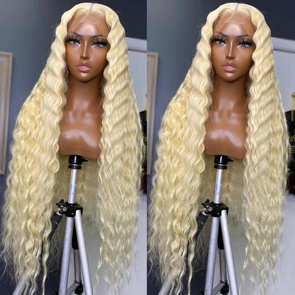 30inch 613 Lace Front Wig HD Loose Deep Wave Lace Frontal Wig Human Hair Wigs for Women
