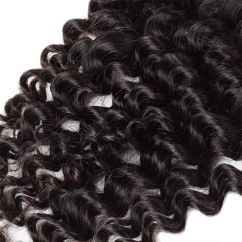 Lolly Hair 4Pcs Indian Kinky Curly Remy Virgin Hair Bundles with Closure Pre Plucked Best Virgin Hair Online Kinky Curly Hair Shipping Worldwide : LOLLYHAIR