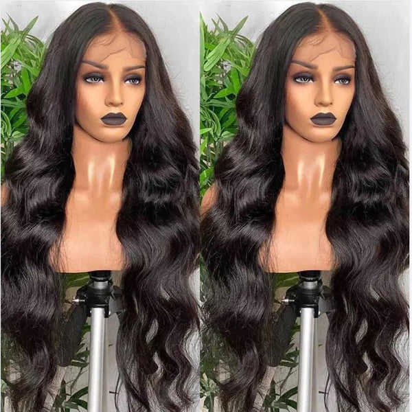 Glueless 5x5 HD Lace Wig 250% Density 40 inch Long Body Wave Pre-plcuked Human Hair Wigs