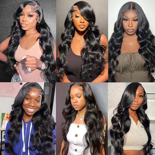 Glueless Lace Wig 4x4 5x5 HD Lace Closure Wig 30 inch Body Wave Human Hair Wigs
