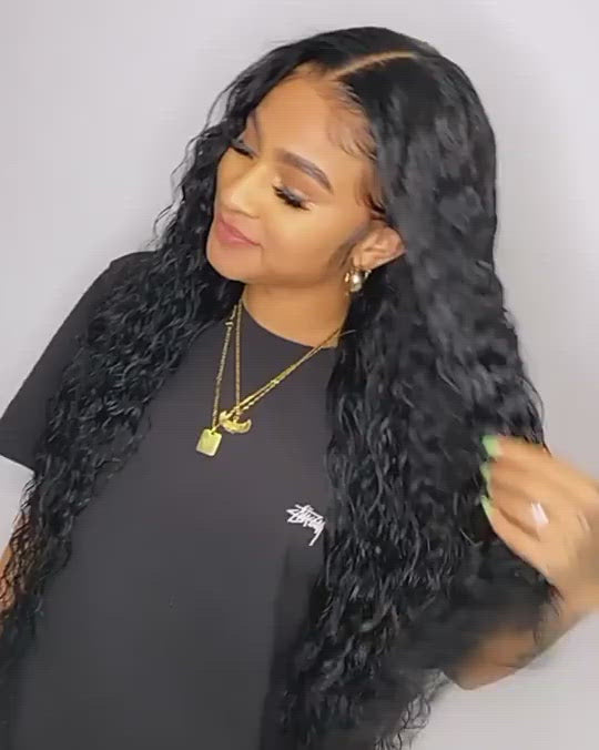 Curly Bundles with Closure Mongolian Kinky Curly Human Hair 3 Bundles with Lace Closure