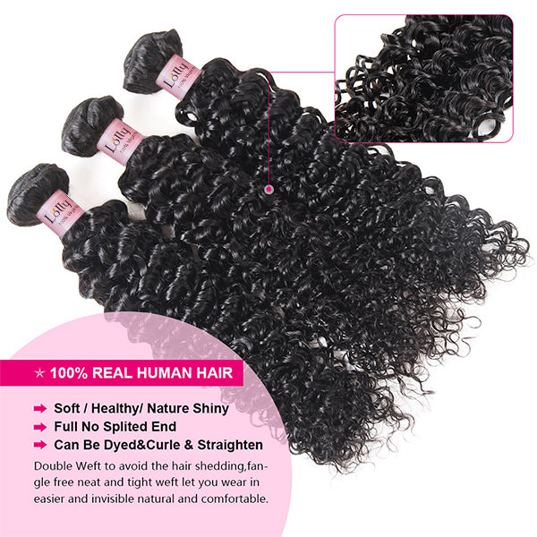 Brazilian Curly Hair Bundles Virgin Human Hair Weave 3 Bundles Grade 8a