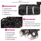 Brazilian Water Wave Hair 4 Bundles Virgin Human Hair Weave Bundles - LollyHair