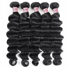 Loose Deep Wave 5 bundles Human Hair Extensions Virgin Human Hair Weave - LollyHair