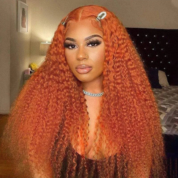 Lolly Flash Sale 26inch Ginger Curly Lace Part Wig ONLY $199.99