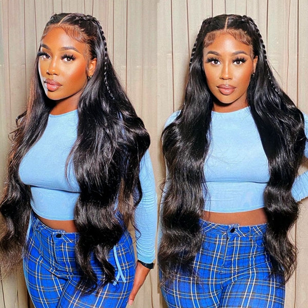 Lolly Flash Sale 50% OFF 28-40 13x4 Body Wave Lace Front Wig(Code: HALF)