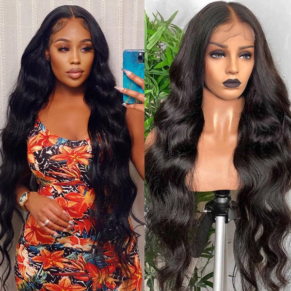Lolly Flash Sale 50% OFF 28-40 13x4 Body Wave Lace Front Wig(Code: HALF)