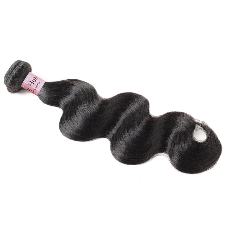 Lolly Hair Body Wave Virgin Human Hair Weave 1 Bundle Weave 100g 8-28 Inches : LOLLYHAIR
