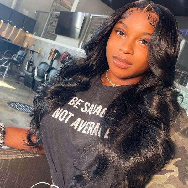 Malaysian Hair Body Wave 3 Bundles With 4*4 Lace Closure