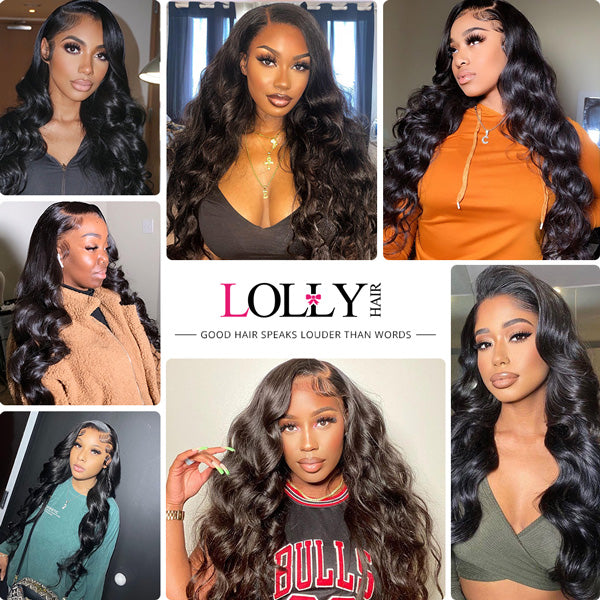 Body Wave Human Hair Wigs 13x2 Lace Front Wigs 30 inch HD Lace Wigs