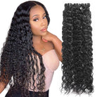 Water Wave Hair 10A Virgin Human Hair Bundles Brazilian Hair 3 Bundles - LollyHair