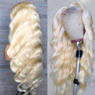 613 Blonde Hair Lace Frontal Wig Brazilian Body Wave 13x4 Lace Front Wig 28 30 Inch - LollyHair