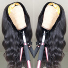Headband Wig Human Hair 150% Brazilian Body Wave Wig for Women Glueless Scarf Wig - LollyHair